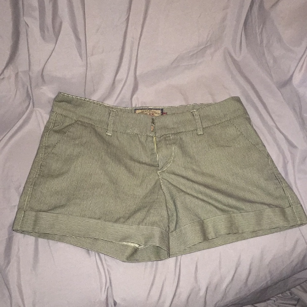 Dear john shorts pinstripe blue & off white Sz 30